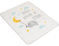 Плед для малышей Cangaroo Softy White 140x110cm (MT.235141)