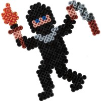 Mozaic Hama 1000pcs Black (207-18) imaginea #2 — magazin online Desire.md