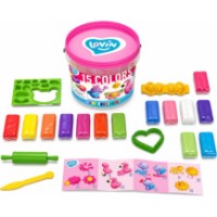 Pastă pentru modelare OKTO Clay 15pcs (41165)