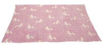 Plapumă pentru bebeluși Toi-Toys Unicorn Pink (8714627003406)
