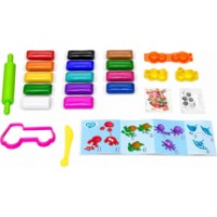 Pastă pentru modelare OKTO Clay 16pcs (41186) imaginea #3 — magazin online Desire.md