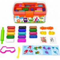 Pastă pentru modelare OKTO Clay 16pcs (41186)