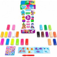 Pastă pentru modelare OKTO Clay 24pcs (41184)