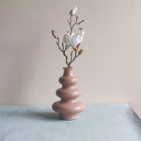 Vaza San Miguel Aura 22 cm Beige (4907DG03) imaginea #3 — magazin online Desire.md