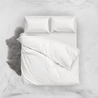 Lenjerie de pat Relaxe Home Soft Dreams 145x210 Optical White (020195) imaginea #3 — magazin online Desire.md