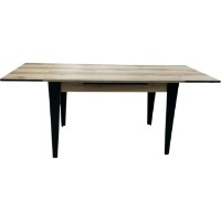 Masă pentru bucătărie Magnusplus Begum 130 80x130/200 delta imaginea #2 — magazin online Desire.md