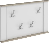 Cuier Magnusplus Concept 99,8x59,2x6,3cm Stejar craft gri/nimfea alb
