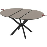 Masă pentru bucătărie Magnusplus Diano 110x110/145 lagun imaginea #2 — magazin online Desire.md