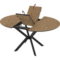 Masă pentru bucătărie Magnusplus Diano 110x110/145 zirve imaginea #4 — magazin online Desire.md