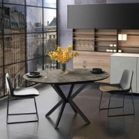 Masă pentru bucătărie Magnusplus Dobok 110x110/145 Irony imaginea #2 — magazin online Desire.md