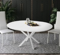 Masă pentru bucătărie Magnusplus Dobok 110x110/145 Senkron White imaginea #5 — magazin online Desire.md