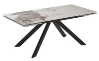 Masă pentru bucătărie Magnusplus Ekin 90x180/220/260 Blat ceramica frost