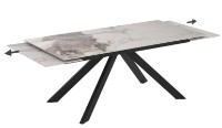 Masă pentru bucătărie Magnusplus Ekin 90x180/220/260 Blat ceramica frost imaginea #2 — magazin online Desire.md