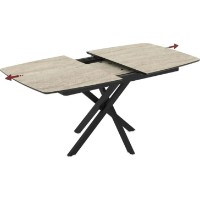 Masă pentru bucătărie Magnusplus Filis 90x145/185 Travertin imaginea #2 — magazin online Desire.md