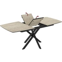 Masă pentru bucătărie Magnusplus Filis 90x145/185 Travertin imaginea #3 — magazin online Desire.md