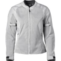 Jachetă moto GMS FiftySix 7 Woman White Cream, s.XS