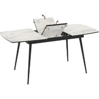 Masă pentru bucătărie Magnusplus Yense 125 80x125/164 Marmo imaginea #6 — magazin online Desire.md