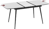 Masă pentru bucătărie Magnusplus Yense 125 80x125/164 Senkron white imaginea #4 — magazin online Desire.md