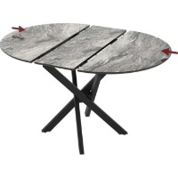 Masă pentru bucătărie Magnusplus Ruta 95x95/125 Cosmos high gloss imaginea #4 — magazin online Desire.md