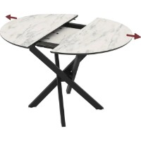 Masă pentru bucătărie Magnusplus Ruta 95x95/125 Marmo imaginea #4 — magazin online Desire.md