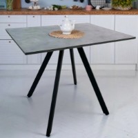 Masă pentru bucătărie Magnusplus Lucas 90x70 Retro stone