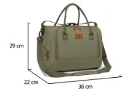 Geanta pentru mama Cangaroo Jossie Dark Green imaginea #4 — magazin online Desire.md