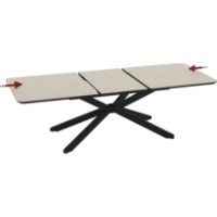 Masă pentru bucătărie Magnusplus Mona 103x190/250 anemon imaginea #5 — magazin online Desire.md