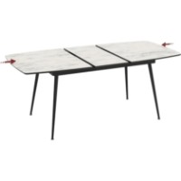 Masă pentru bucătărie Magnusplus Yense 145 90x145/184 Marmo imaginea #5 — magazin online Desire.md