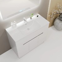 Dulap pentru lavoar Bayro Etna Pro Argo 1000 White Mate (126188) imaginea #2 — magazin online Desire.md