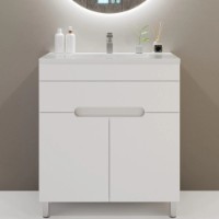 Dulap pentru lavoar Bayro Etna Pro Argo 600 White Mate (126189)