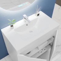 Шкаф под умывальник Bayro Selena Argo 1000 Matte White (126192) фото №4 — интернет-магазин Desire.md