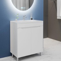 Dulap pentru lavoar Bayro Selena Argo 500 Matte White (126193) imaginea #2 — magazin online Desire.md
