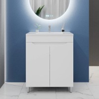 Dulap pentru lavoar Bayro Selena Argo 500 Matte White (126193)