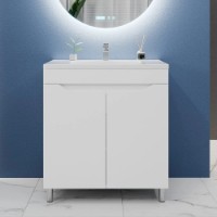 Dulap pentru lavoar Bayro Selena Argo 700 Matte White (126195)