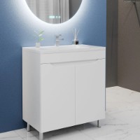 Dulap pentru lavoar Bayro Selena Argo 700 Matte White (126195) imaginea #4 — magazin online Desire.md