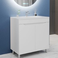 Dulap pentru lavoar Bayro Selena Argo 800 Matte White (126196) imaginea #3 — magazin online Desire.md