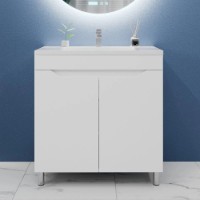 Dulap pentru lavoar Bayro Selena Argo 800 Matte White (126196)