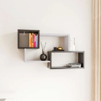 Raft de perete Trendy Ayder 90x51x20cm White/Anthracite(GTR005427)