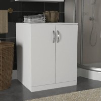 Dulap pentru masina de spalat Trendy Benito Bottom White 70x90x67cm GTR005679