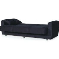 Диван Trendy Dolce 215x80x80cm Black (GTR008872) фото №2 — интернет-магазин Desire.md