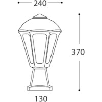 Aplică exterior Fumagalli H24116000WXE27 imaginea #2 — magazin online Desire.md