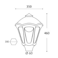 Aplică exterior Fumagalli H35000000LXH1L imaginea #2 — magazin online Desire.md