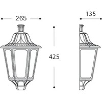 Aplică exterior Fumagalli M26000000AXE27 imaginea #2 — magazin online Desire.md