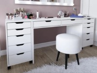 Măsuţă de toaletă Trendy Duru 1600-55 200x77,4x55cm (GTR008013) imaginea #3 — magazin online Desire.md