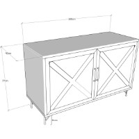 Dulăpior Trendy Jupiter Anthracit/Oak 100x77x40cm GTR001195 imaginea #2 — magazin online Desire.md