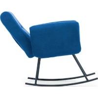 Кресло-качалка Trendy Kono Blue 50x86x48cm GTR003717 фото №3 — интернет-магазин Desire.md