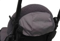 Husa de iarnă pentru copii Jollein Puffed Grey (025-800-00023) imaginea #5 — magazin online Desire.md