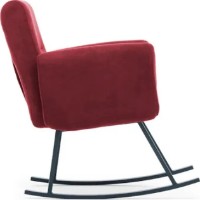 Кресло-качалка Trendy Kono Maroon 50x86x48cm GTR003718 фото №4 — интернет-магазин Desire.md