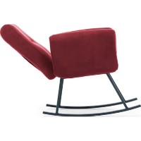 Кресло-качалка Trendy Kono Maroon 50x86x48cm GTR003718 фото №6 — интернет-магазин Desire.md