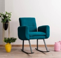 Кресло-качалка Trendy Kono Petrol Green 50x86x48cm GTR003719